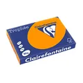 Produktbild: Clairefontaine 1762C - Ries Druckerpapier / Kopierpapier Trophee, intensive Farben, DIN A3, 80g, 500 Blatt, Orange, 1 Ries