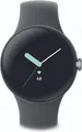 Produktbild: Google Pixel Watch WiFi Polished Silver Sportband Charcoal - Neuwertiger Zustand
