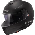 Produktbild: Motorrad Helm M - LS2 Strobe II 2 Solid FF908 Klapphelm - schwarz matt