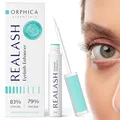Produktbild: ORPHICA Realash Wimpernserum 3 ml - Wimpern Conditioner, Serum für Wimpernstärkung, Wimpernverdichtung und Wimpernverlängerung, Wimpernpflege-Produkt - Präparat zum Stimulieren des Wimpernwachstums