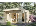 Produktbild: Gartenhaus SKAN HOLZ Tokio 2 einschalig mit Fußboden und KSK-M Dachbahn 340 x 44