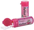 Produktbild: Miradent Xylitol Kaugummi Erdbeer 30 Stück Zahnpflegekaugummis ohne Zucker