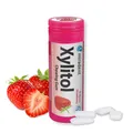 Produktbild: Xylitol Zahnpflegekaugummi Erdbeere Dose 30 Stück 1 x 30 g | fruchtiger Gesch...