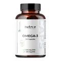 Produktbild: Omega 3 Kapseln mit EPA & DHA - hochdosierte Omega 3 Fettsäuren - 120 Kapseln