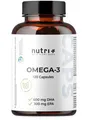 Produktbild: nutri+ Omega 3 Vegan - mit EPA & DHA, 120 Kapseln