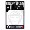 Produktbild: Reflective Berlin Reflexaufkleber Decals Monkey Weiss (65471239)