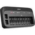 Produktbild: Absina 301003 Schnellladegerät NiMH, NiCd 9 V Block, Micro (AAA), Mignon (AA)