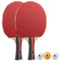Produktbild: JOOLA Tischtennis Set Rosskopf 2 TT Komplettschläger 3 Bälle Konkav