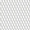 Produktbild: vidaXL Gittermatte Streckmetall Edelstahl 50×50 cm 30×17×2,5 mm - Silber