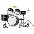 Produktbild: VEVOR Schlagzeugset für Kinder, 5-teilig, Anfänger-Schlagzeugset mit Bass-Toms, Snare, Standtrommel, verstellbarem Thron-Becken, Hi-Hat-Pedal und zw