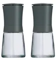 Produktbild: WMF Ceramill Trend Gewürzmühle 2er Set Keramik-Mahlwerk 14 cm Grau NEU OVP