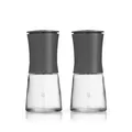 Produktbild: WMF Mühlenset Salz Pfeffermühle Glas Keramikmahlwerk spülmaschinengeeignet 2tlg