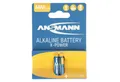 Produktbild: ANSMANN AG 41,9 x 7,9mm AAAA Alkaline Batterie LR61 AAAA im 2er Pack Batterie, (1,5 V)