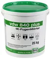 Produktbild: vdw840 plus 1K-Fugenmörtel, 25 kg (natur)