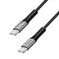 Produktbild: 0,5m USB C Kabel 100W Nylonmantel USB-C Schellladekabel Ladekabel Schnelllader