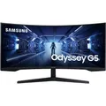 Produktbild: Samsung Odyssey G5 C34G55TWWP Gaming-Monitor schwarz 24 Zoll WQHD Curved HDMI