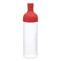 Produktbild: Hario 4977642034419 Filter Bottle 750ml Red FIB-75-R (Japan Import), Kunststoff, rot, 10 x 10 x 25 cm
