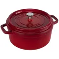 Produktbild: Staub La Cocotte 24cm rund, Kirsch-rot, Gusseisen