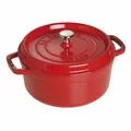 Produktbild: STAUB France Cocotte 24 cm - 3,8 Liter Gusseisen rot