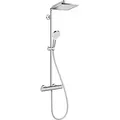 Produktbild: hansgrohe Crometta E Showerpipe 240 1-jet mit Thermostat, chrom, 27271000