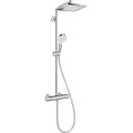 Produktbild: hansgrohe Showerpipe Crometta E mit Thermostat, 1jet, chrom