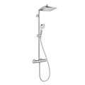 Produktbild: Hansgrohe Showerpipe Crometta E 240 1Jet 27271000 Dusche Rain