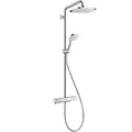 Produktbild: Hansgrohe Showerpipe Croma E 280 1Jet 27630000 Dusche Thermostat Rain Chrom
