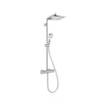 Produktbild: hansgrohe Showerpipe Crometta E mit Thermostat 1jet chrom