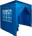 Produktbild: Defacto Faltpavillon Klappzelt 2x2m Zelt Gartenzelt inkl. 4 Seitenteile & Tasche Wasserdicht«, mit 4 Seitenteilen, 200x200 cm