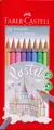 Produktbild: Faber Castell 111211 Buntstifte 10 er Etui Colour Pencils Bunstift Pastelfarben