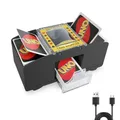 Produktbild: Kolamom elektrische Kartenmischmaschine 1-2 Decks USB/Batterie für Poker UNO