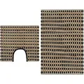 Produktbild: vidaXL Handgewebtes Badematten-Set Jute Stoff Natur und Schwarz