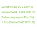 Produktbild: SC 2 EasyFix (weiß/schwarz, 1.500 Watt, mit Bodenreinigungsset EasyFix) 1.512-60
