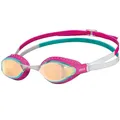 Produktbild: arena Airspeed Mirror Anti Beschlag Unisex Wettkampf Schwimmbrille für Erwachsene, Schwimmbrille mit Breiten Gläsern, UV-Schutz, 3 Austauschbaren Nasenstegen, Air-Seals Dichtungen