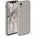 Produktbild: ONEFLOW Soft Case für iPhone XR Hülle aus Silikon mit Kameraschutz, Silikonhülle mit erhöhtem Schutz fürs Display, Backcover Schutzhülle, weiche Handyhülle, Taupe