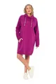 Produktbild: Ulla Popken Damen große Größen Übergrößen Plus Size Sweatkleid, Stehkragen, Langarm, Taschen Beere 46+ 825247827-46+