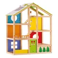 Produktbild: Hape Wooden 4 Seasons Dollhouse mit Möbeln