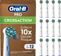 Produktbild: Oral B Aufsteckbürsten Zahnpflege Pro CrossAction Effektive Reinigung 12 Stück