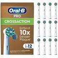 Produktbild: ORAL-B Aufsteckbürsten Pro CrossAction 12er FFU weiß