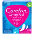 Produktbild: Carefree Slipeinlagen Cotton Feel Flexiform Frischeduft 56 Stück