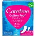 Produktbild: Carefree Slipeinlagen Cotton Feel Flexiform mit Frischeduft, 56 St.