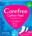 Produktbild: Carefree Slipeinlagen Cotton Feel Flexiform mit Frischeduft für Slip, 56 St.