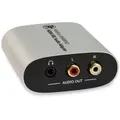 Produktbild: FeinTech Audio-Wandler VMA00102 HDMI-ARC auf Cinch & Klinke, Lautstärkeregelung via TV silberfarben