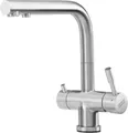 Produktbild: Franke Atlas Clear 120.0179.978 Edelstahl Wasserhahn 3 Wege