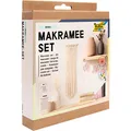 Produktbild: folia Makramee-Set Boho natur, rosé