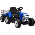 Produktbild: Homcom Elektrischer, Blau, Metall, 50x52.5x136.5 cm, unisex, Spielzeug, Kinderspielzeug, Kinderautos & Elektro-Kinderautos