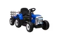 Produktbild: HOMCOM Elektro-Kinderauto Elektrischer Traktor, Kinder Aufsitztraktor, Kinderfahrzeug, Belastbarkeit 30 kg, (1-tlg), für 3-6 Jahre Kinder, Blau