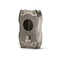Produktbild: Colibri 1928 Zigarrenschneider CU600T SV-Cut / S-Cut 27 mm und V-Cut 7 mm mit einem Cutter, für Zigarren bis Ringmaß 60 V Seite & 68-70 S Seite
