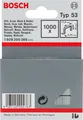 Produktbild: BOSCH 1609200366 1.000 BOSCH Tackerklammern Typ 53 10 mm