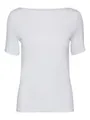 Produktbild: Vero Moda T-Shirt Basic Stretch mit U-Boot-Ausschnitt VMPANDA VMPANDA MODAL S/S TOP NOOS